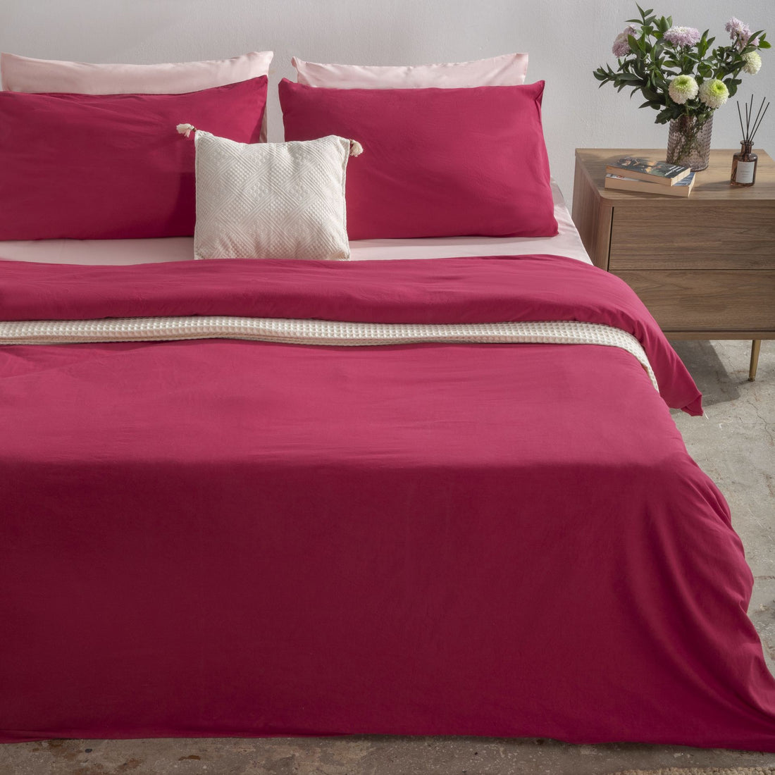 Yıkanmış Nevresim Seti