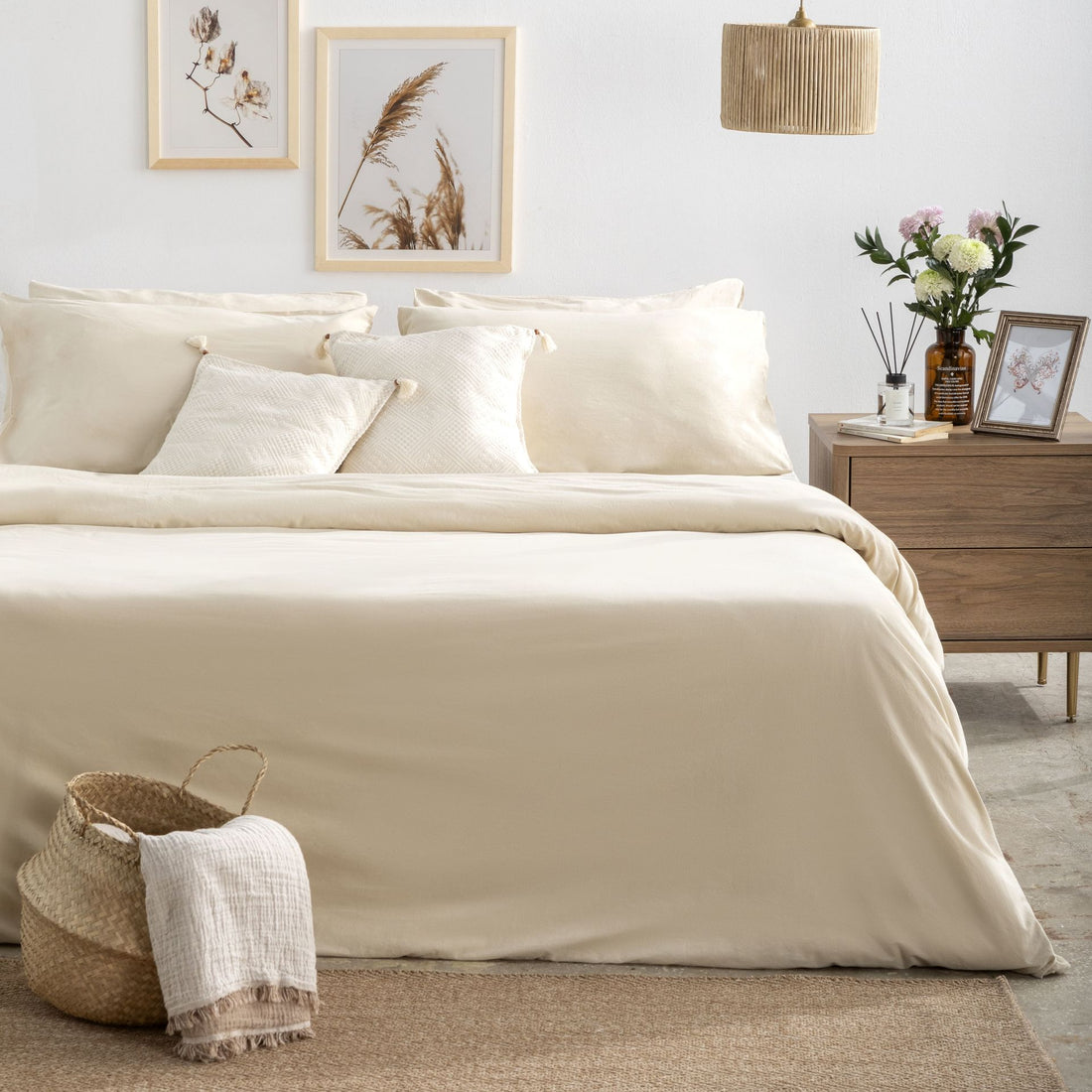 Yıkanmış Nevresim Seti