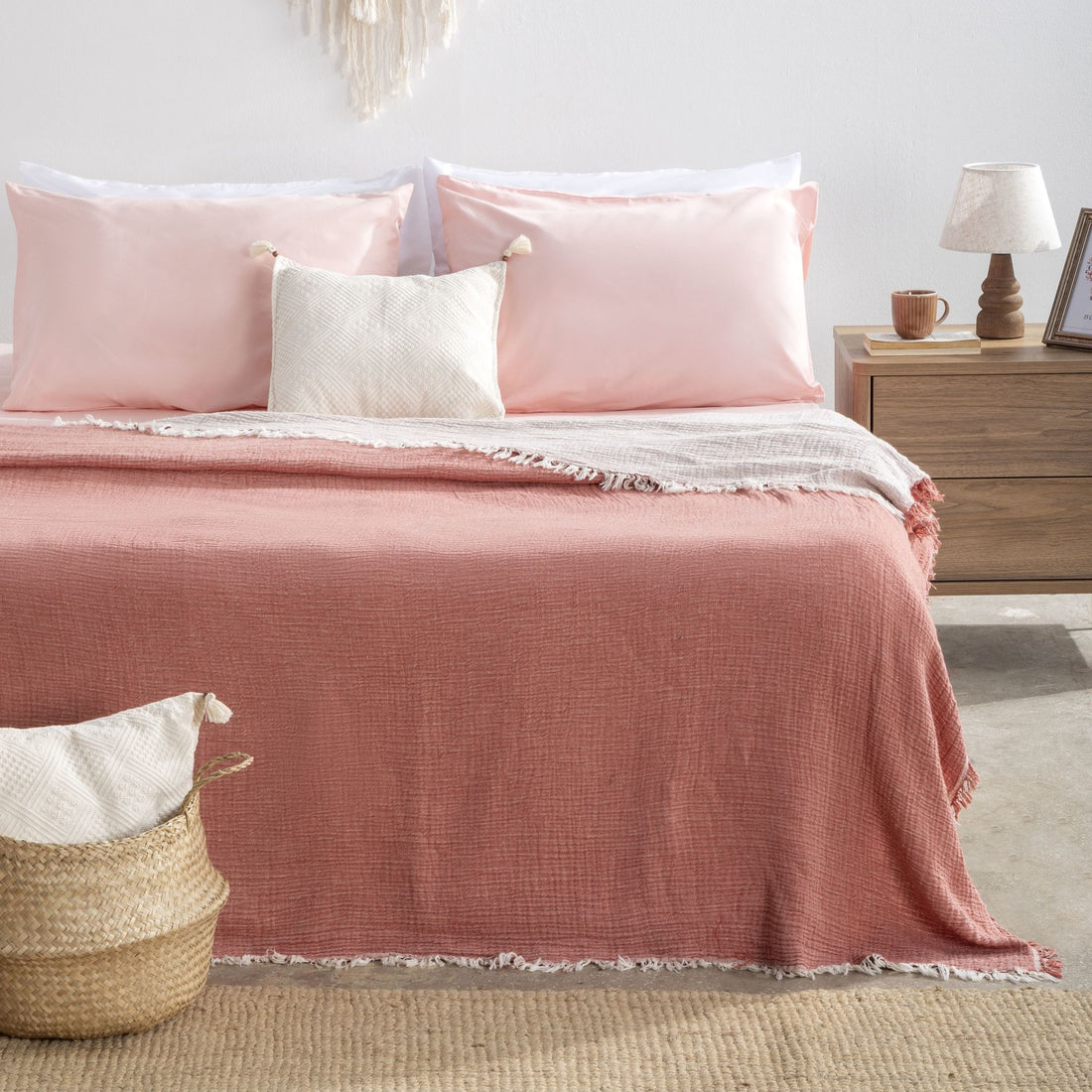 Müslin Pike Takımı – Terracota