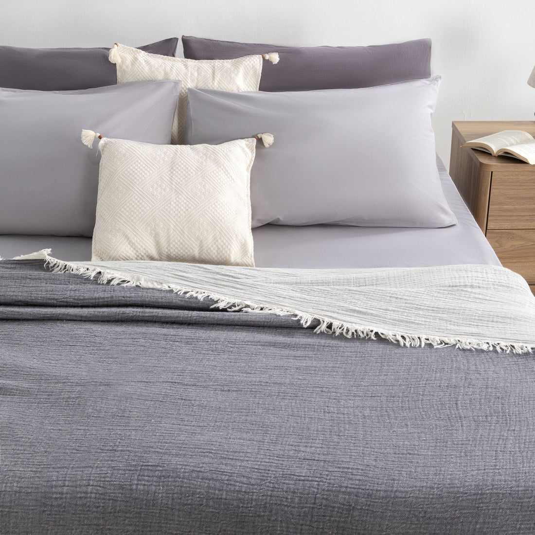 Müslin Pike Takımı – Antrasit