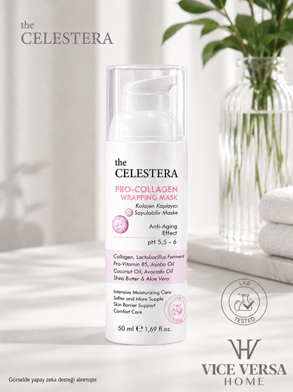 The Celestera Pro-Collagen Wrapping Mask 50 ml (Kolajen Kaplayıcı Soyulabilir Maske)