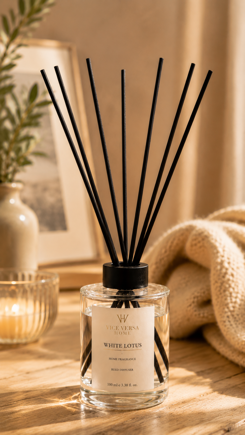 Çubuklu Oda Kokusu - WHITE LOTUS (100 ml)