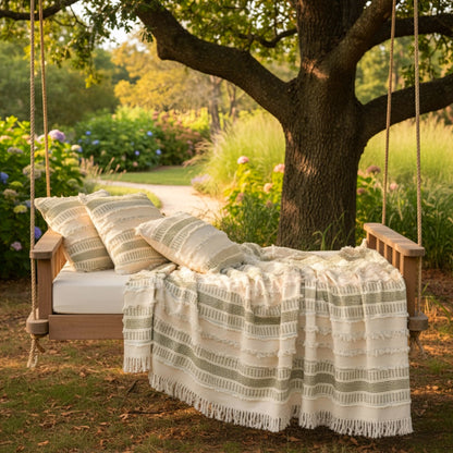 Saçaklı Bohem Pike Takımı