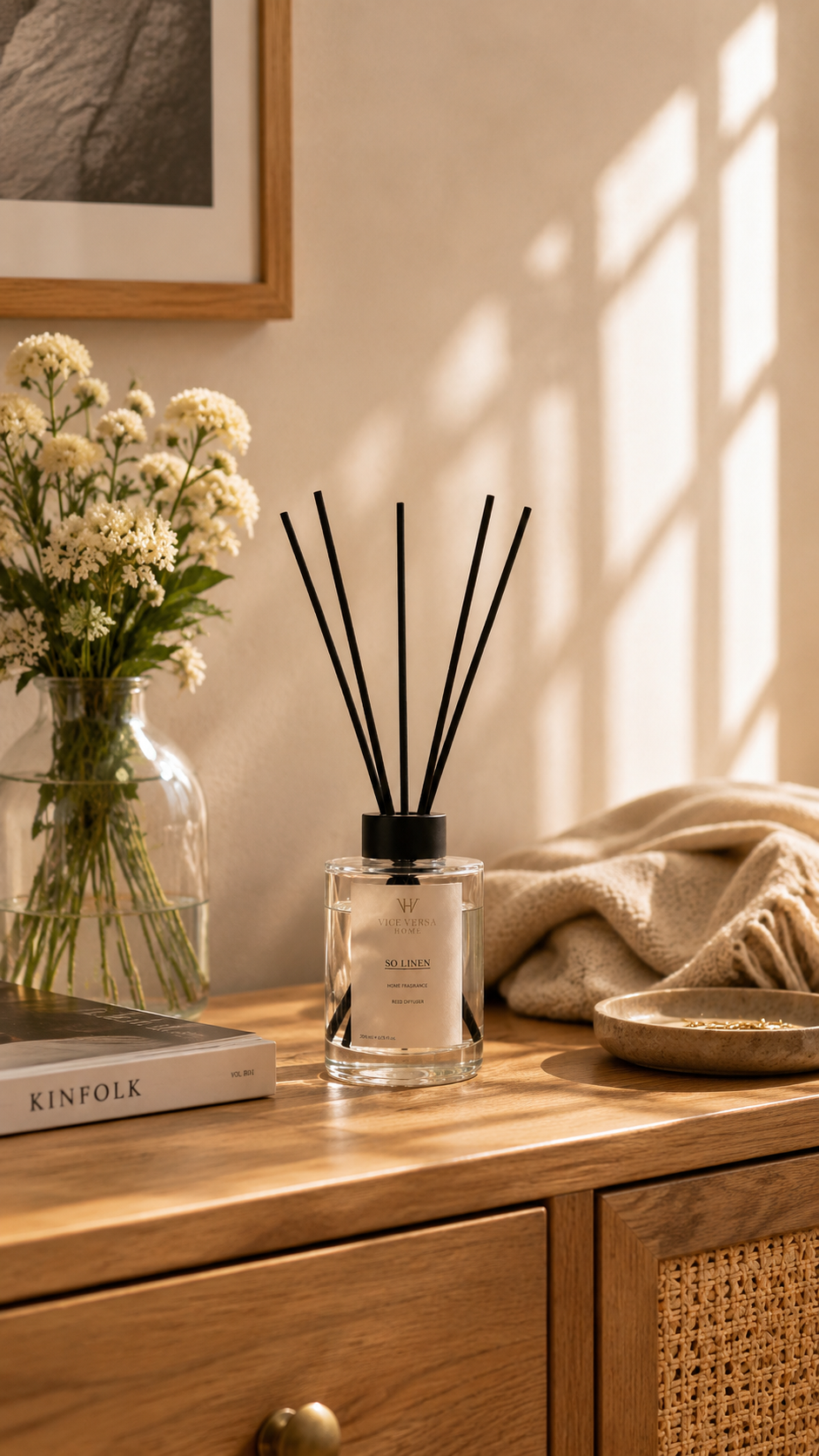 Çubuklu Oda Kokusu - SO LINEN (200 ml)