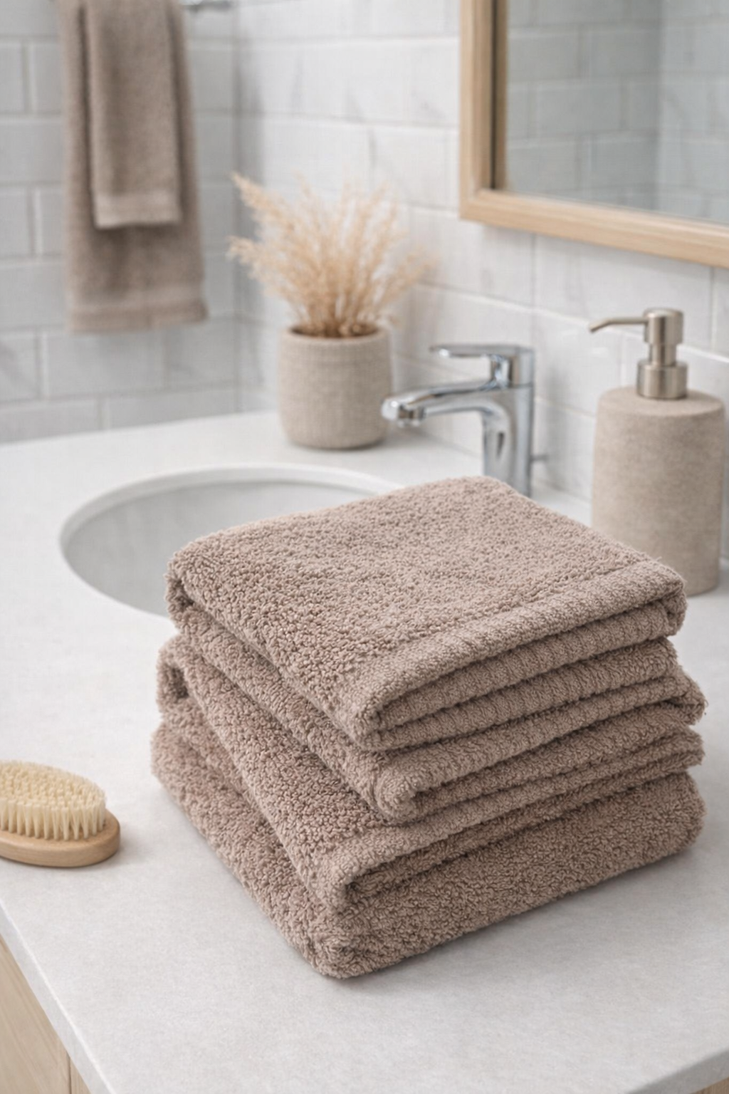 Organik Mısır Pamuğu El Yüz Havlusu