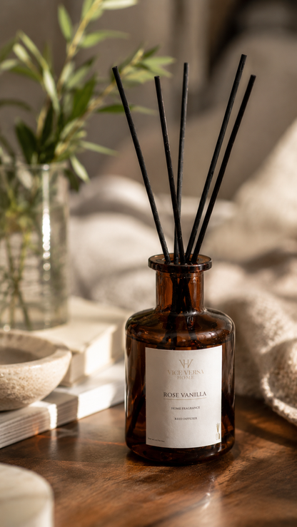Çubuklu Oda Kokusu - ROSE VANILLA  (200 ml)