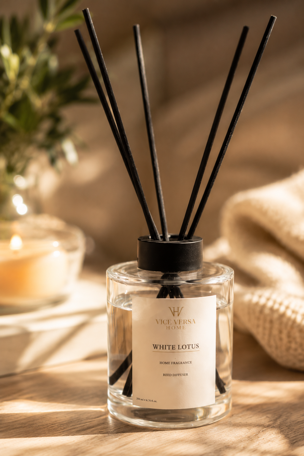 Çubuklu Oda Kokusu - WHITE LOTUS (200 ml)