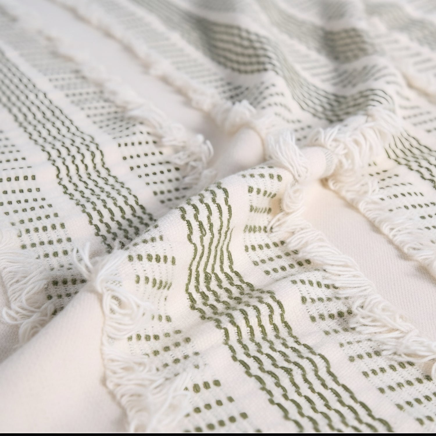 Saçaklı Bohem Pike Takımı