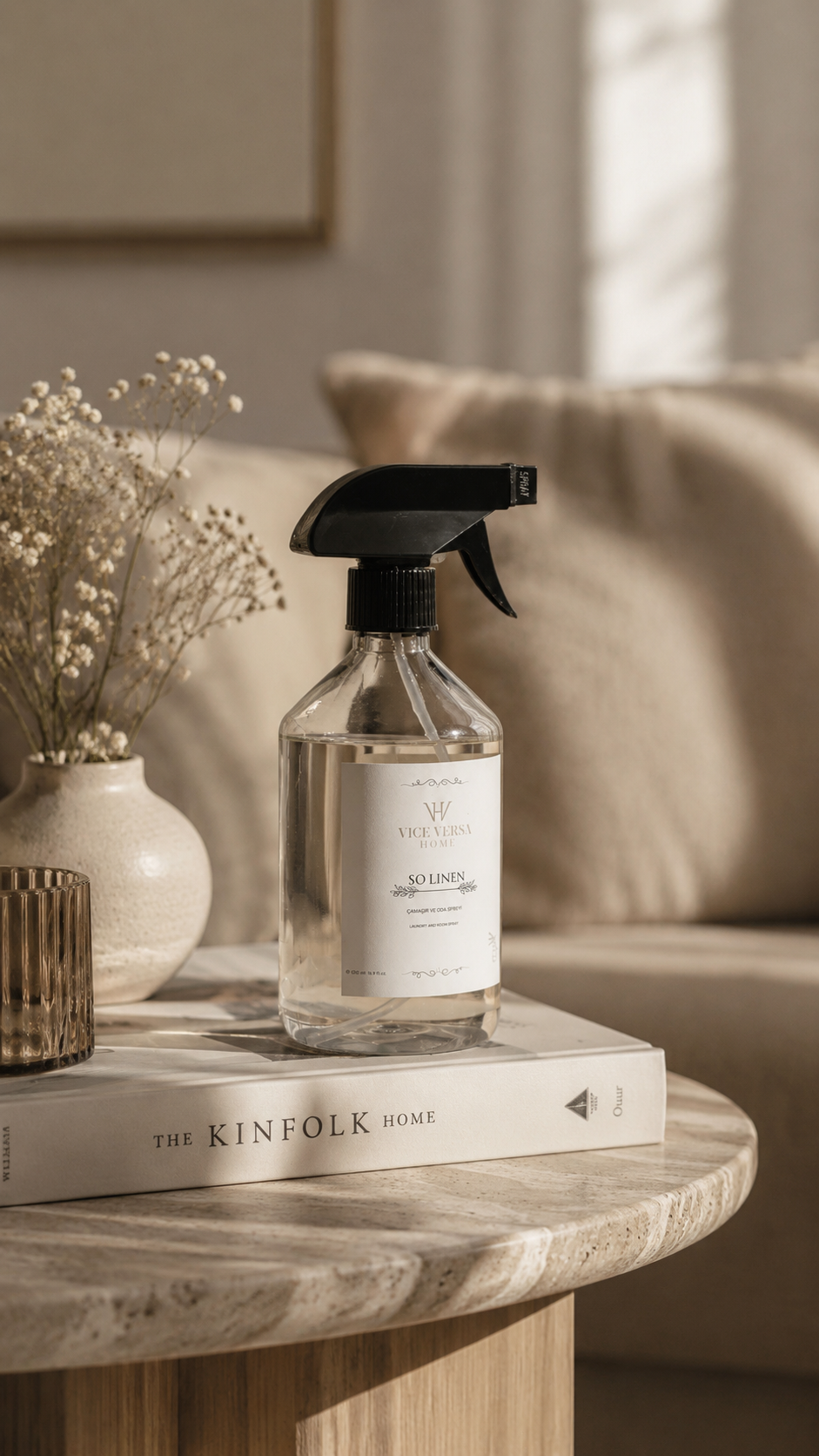 Sprey Oda ve Çamaşır Kokusu - SO LINEN (500 ml)