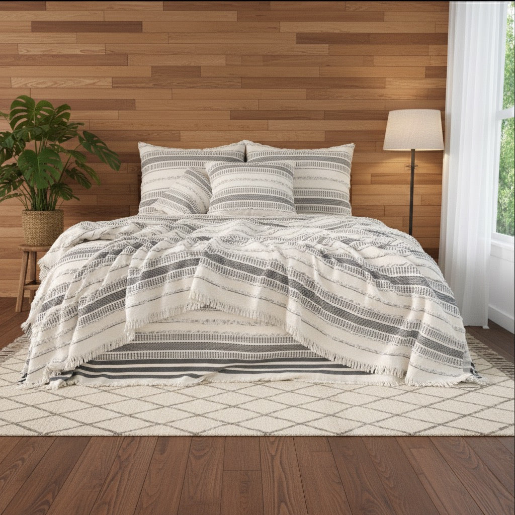 Saçaklı Bohem Pike Takımı