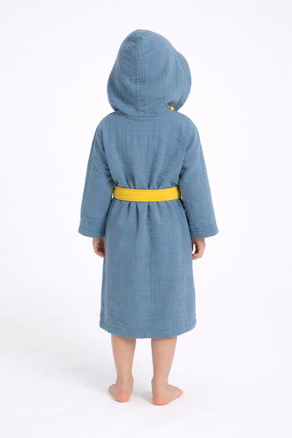 Çift Taraflı Premium Çocuk Bornozu