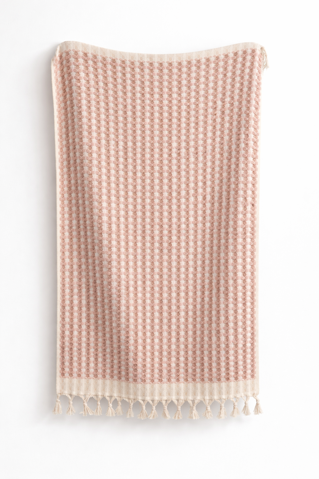 Kara Tezgâh El Dokuma Bubble Banyo Havlusu